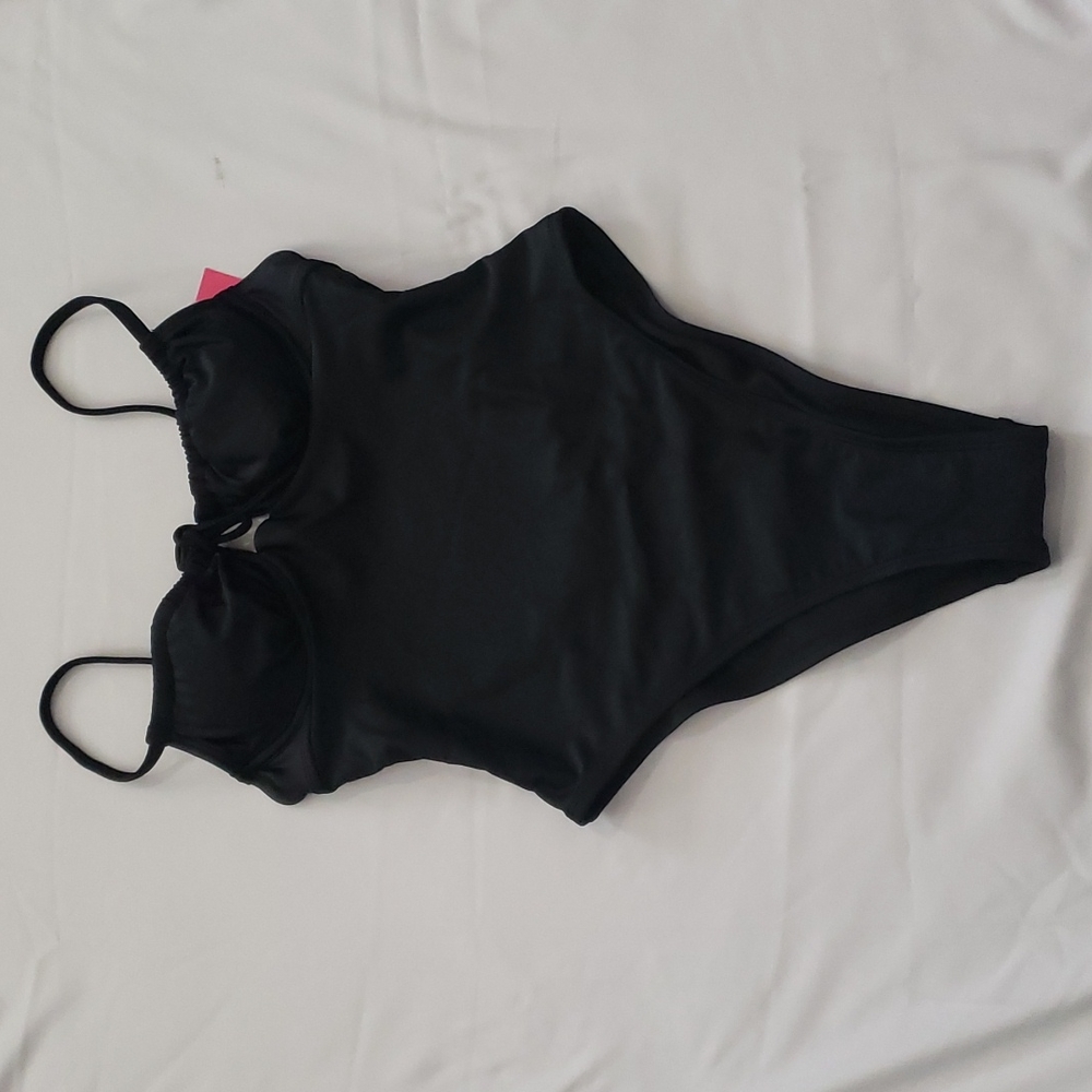Xhilaration One Piece Black  Bathing Suit Woman Size XS 00